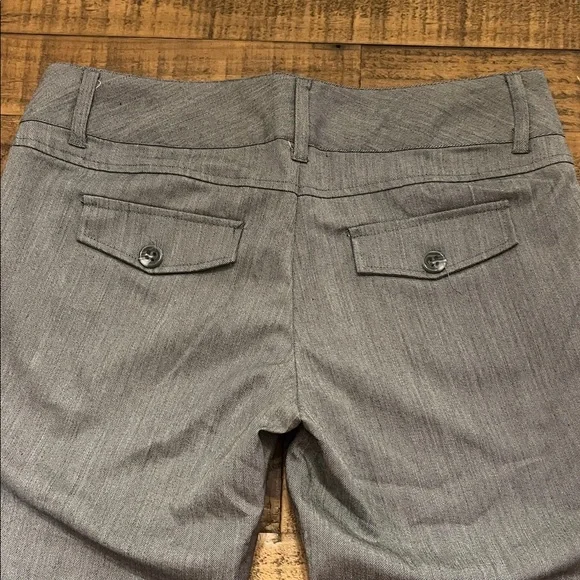 Heart Soul Charcoal Flare Slacks - Picture 5 of 5